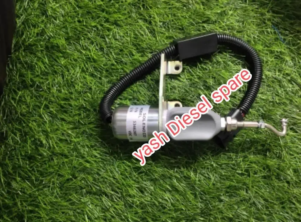 Cummins 6CT stop solenoid 5295567, 24 V DC, part number 5295567
