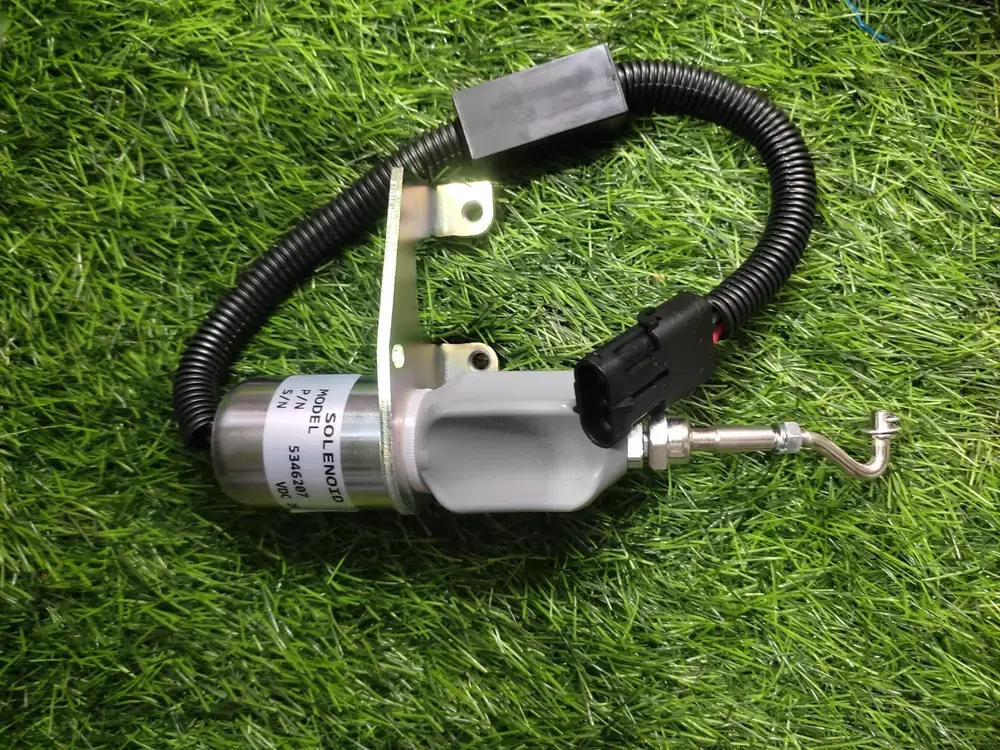 Cummins 6CT stop solenoid 5295567, 24 V DC, part number 5295567