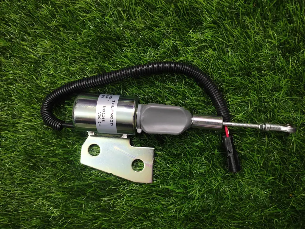 Cummins shutoff solenoid 3991168, 24 V, part number 3991168