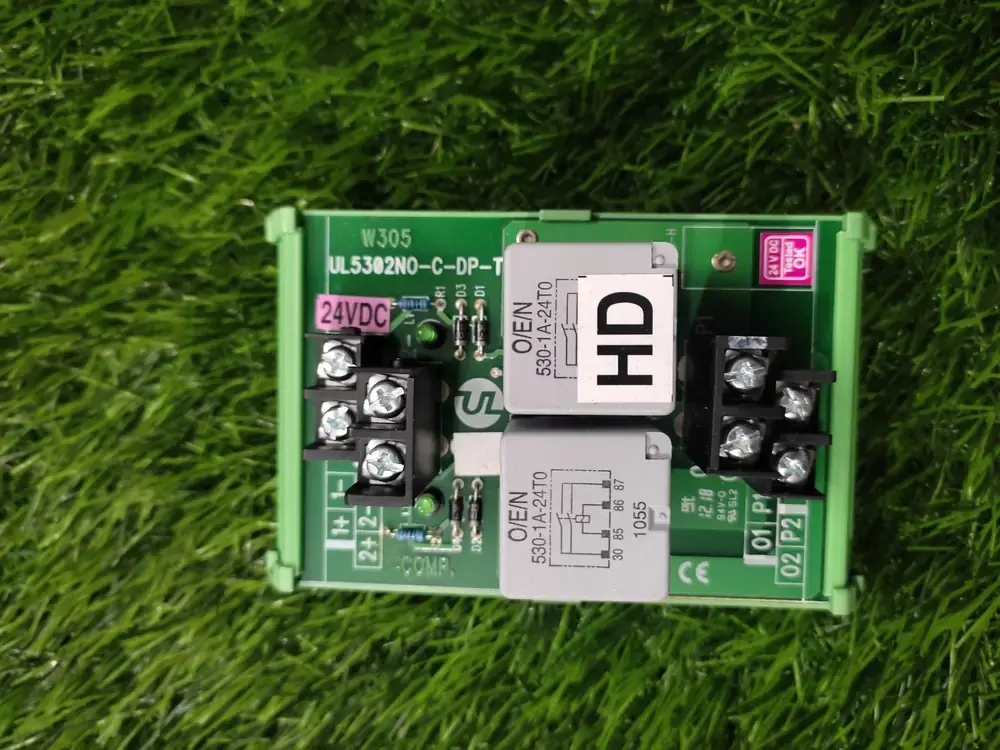 Generator relay card UL5303NO-C-DP-72, 12/24 V, part number UL5303NO-C-DP-72