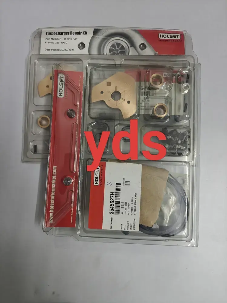 HX50 turbo repair kit 3545627 for VT28, part number 3545627