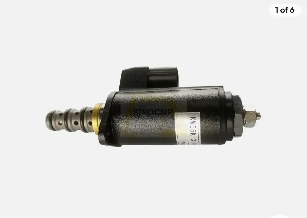 Kobelco solenoid valve KWE5K-31/G24DB50, part number KWE5K-31/G24DB50