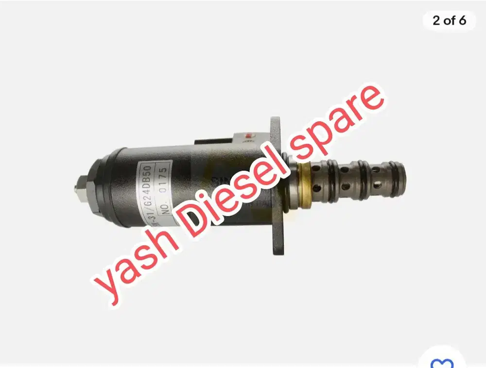 Kobelco solenoid valve KWE5K-31/G24DB50, part number KWE5K-31/G24DB50