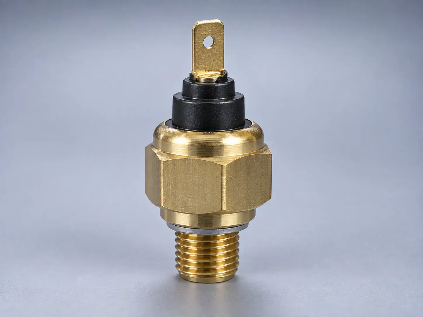 A new brass engine pressure sender with a single spade terminal