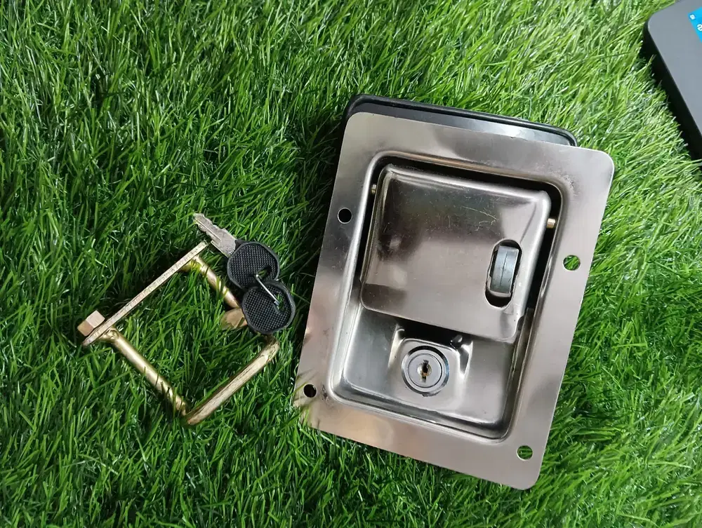 Canopy door locks