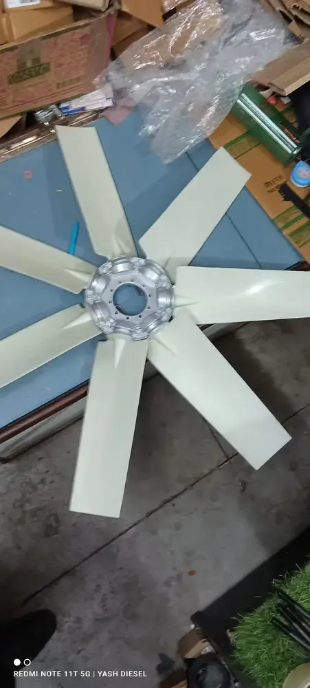 Cummins 6CT compressor engine fan