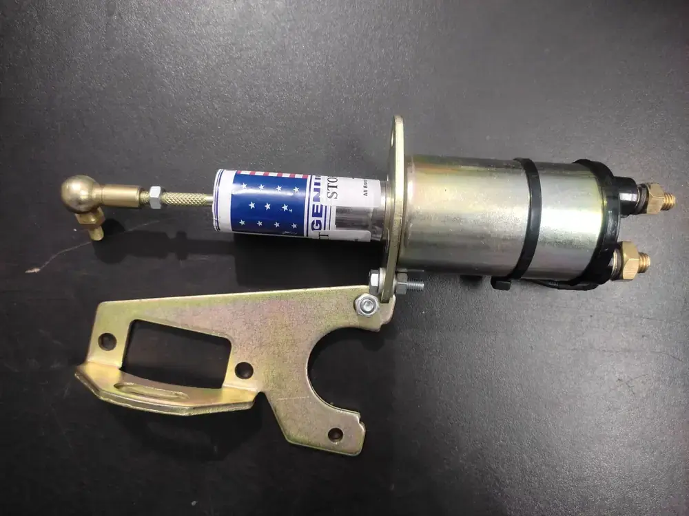 Cummins 6CT engine stop solenoid