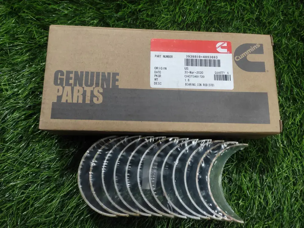 Cummins QSB connecting rod bearing 3939859, part number 3939859