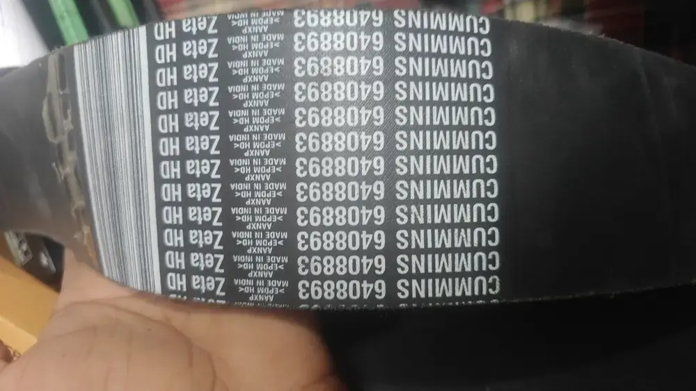 Cummins QSK60 fan belt 3176460, part number 3176460