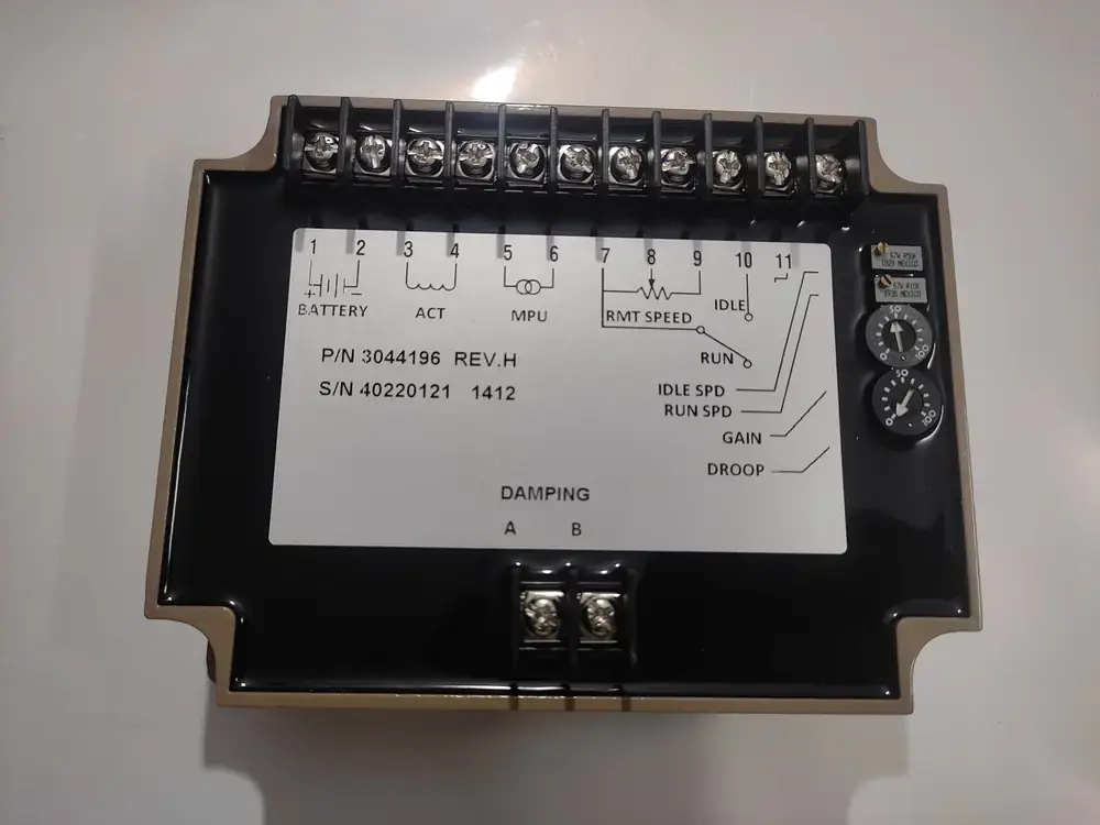 Cummins speed controller 3062322 / 3044196, part number 3062322
