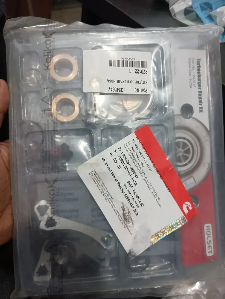 Cummins turbo repair kit 3545647, part number 3545647