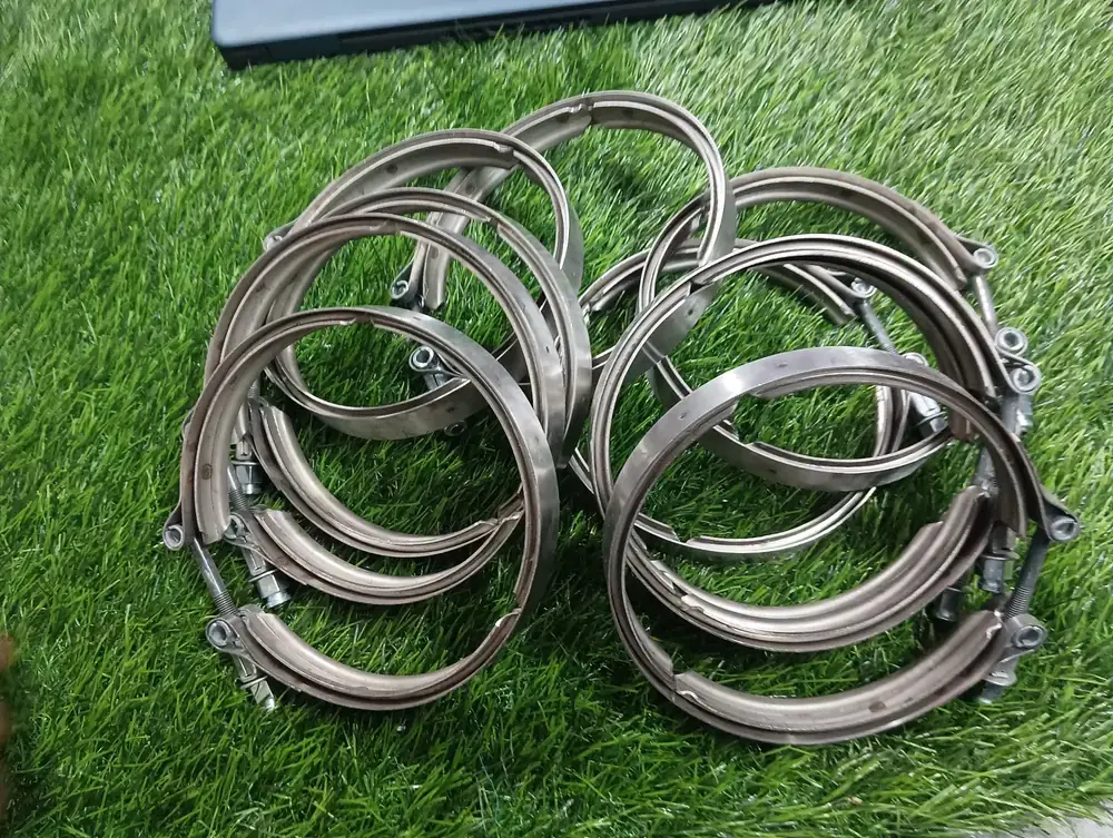 Cummins turbocharger clamp 201989, part number 201989