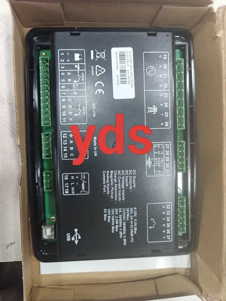 Deep Sea 6122 controller, part number 6122