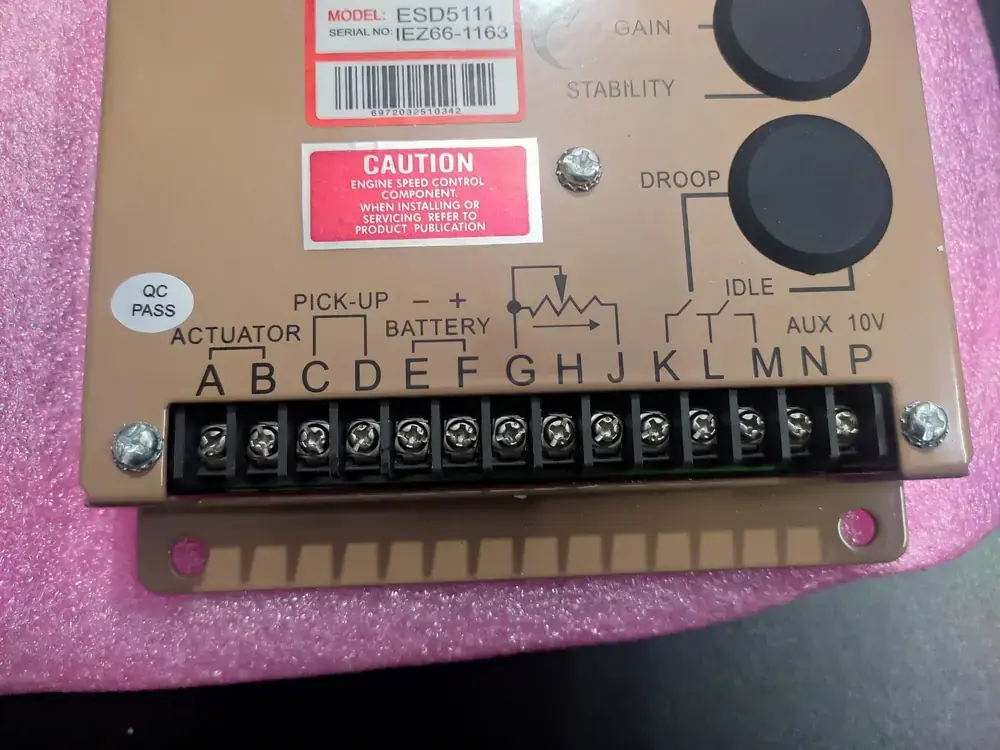 GAC ESD5111 speed control unit, part number ESD5111