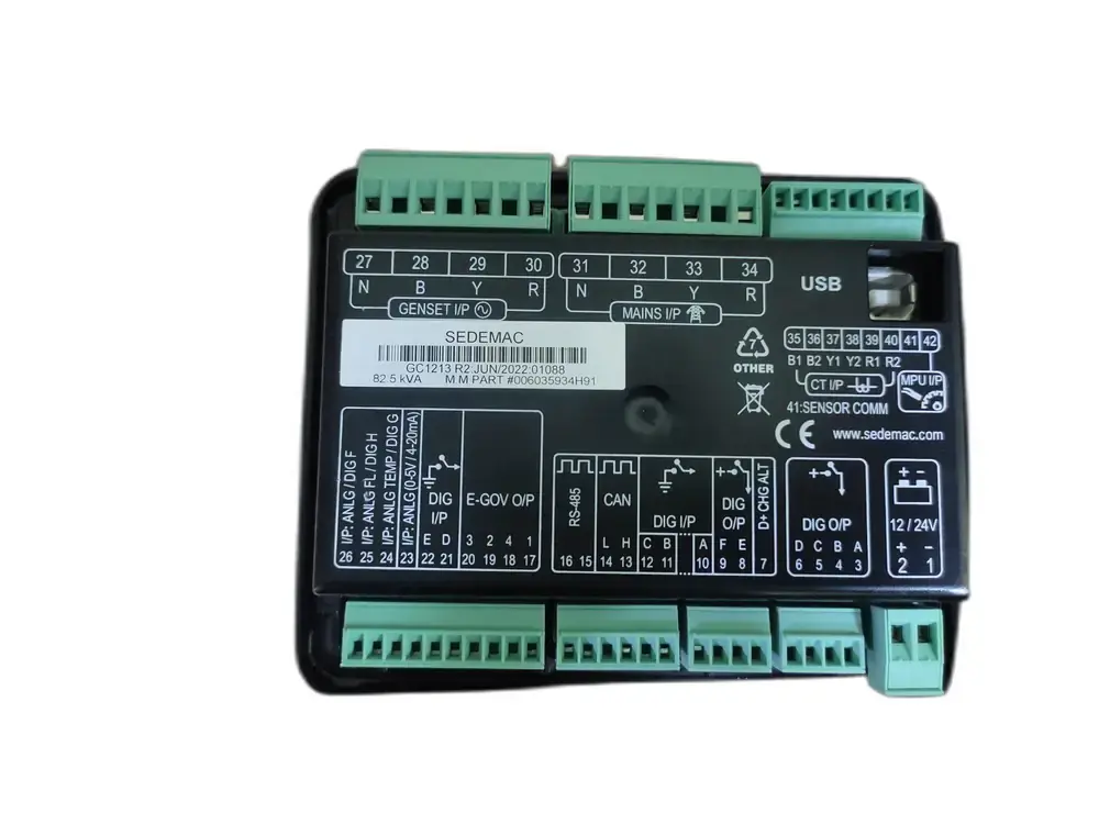 Sedemac GC1213 controller (Mahindra Powerol), part number GC1213
